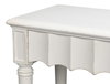 Chantal Console Table Antique White, by Sarreid, 1'6" length x 7'9" width x 3' height thumbnail 5
