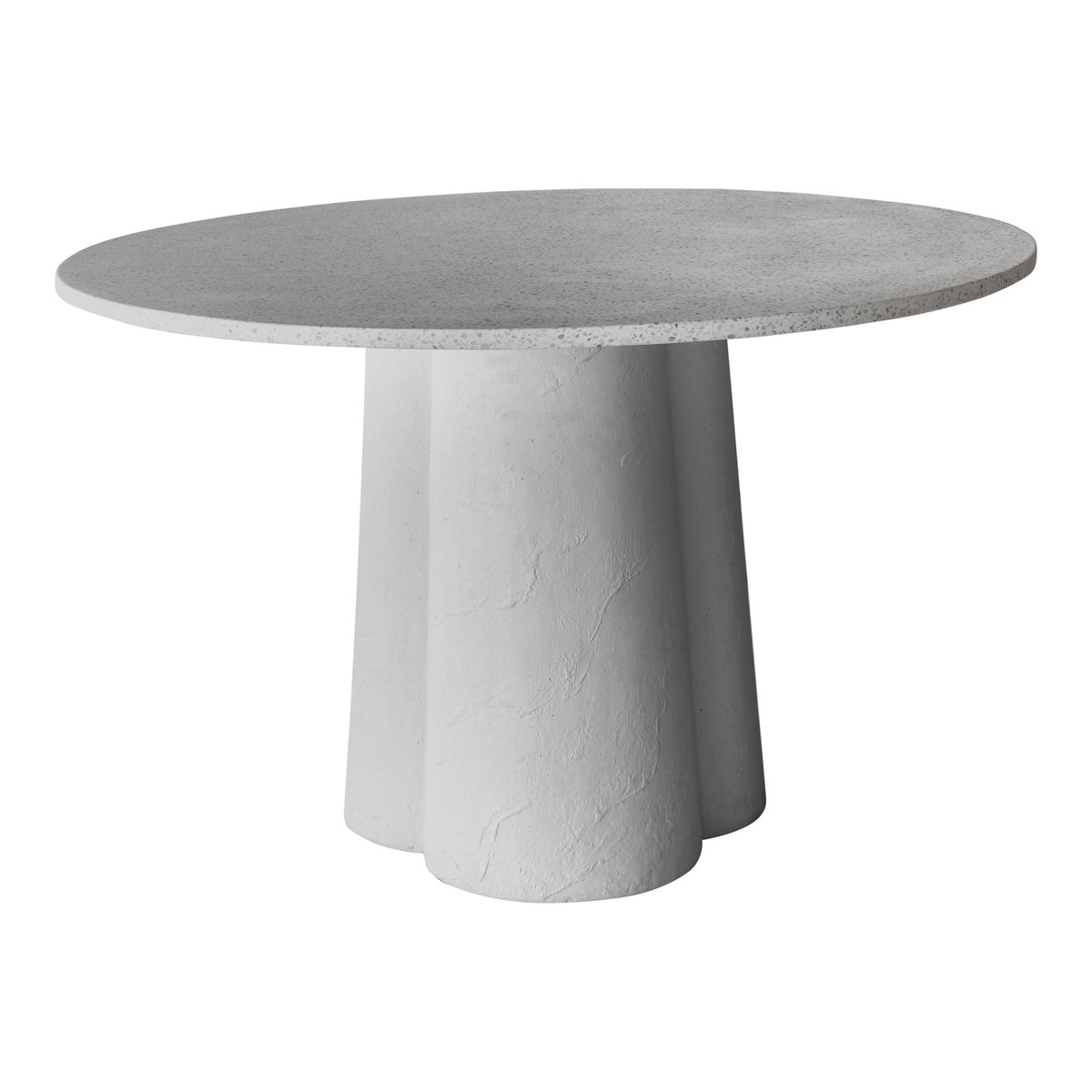 Mono Dining Table White, by Moe's Home, 47" width x 30" height x 47" depth View 2