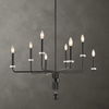 Ebony Elegance 8 Light Chandelier thumbnail 0