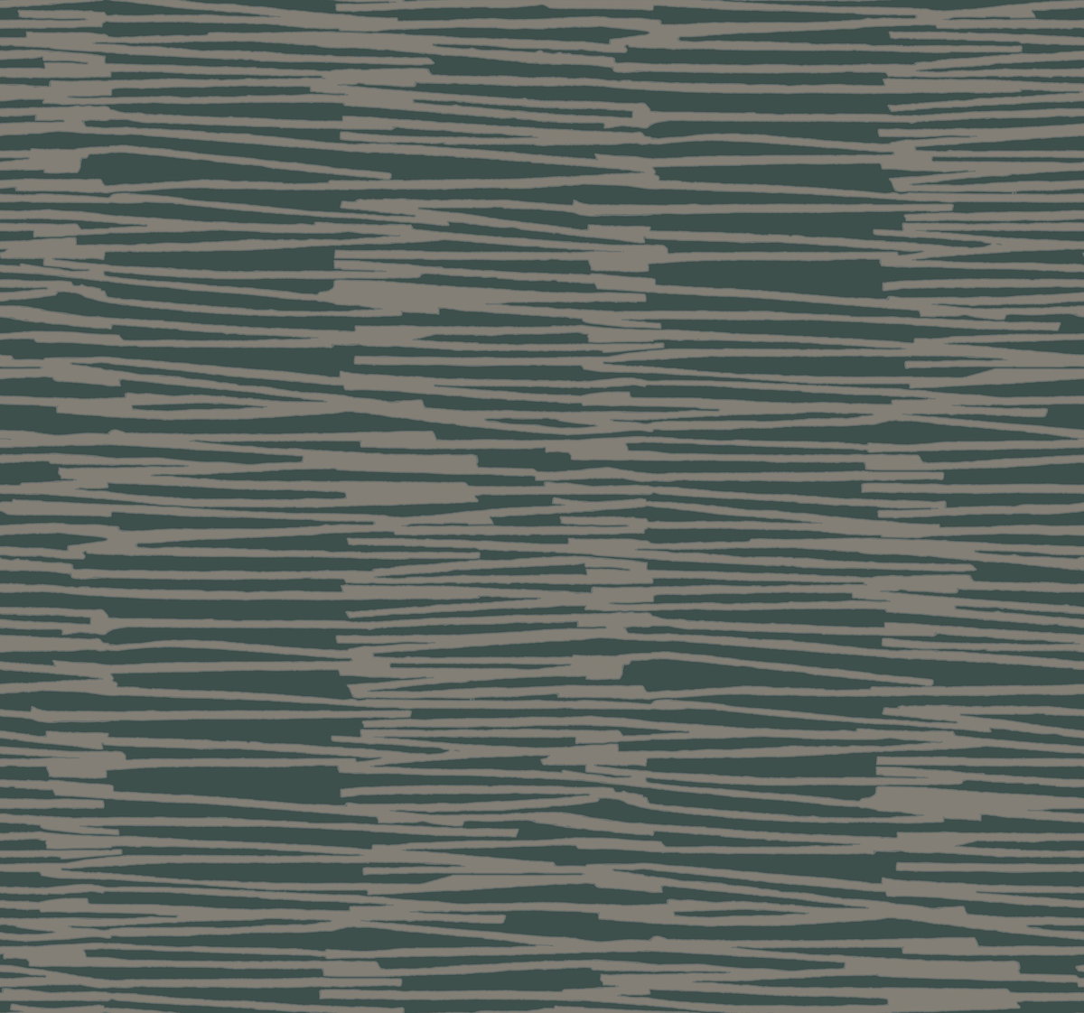 Water Reed Thatch Forest & Silver Wallpaper, by York Wall, 27' length x 2'3" width x 0.02" depth