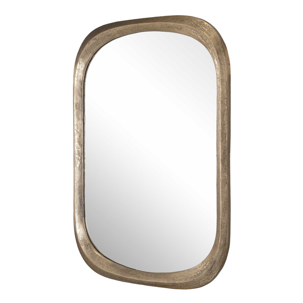 Malone Brass Mirror, by Uttermost, 24" width x 36.5" height x 1.25" depth View 5