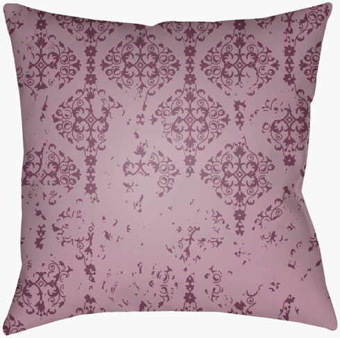 Moody Damask Accent Pillow