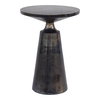 Sonja Accent Table Charcoal Grey, Side & End Table by Moe's Home, 15.5" width x 22" height x 15.5" depth thumbnail 1