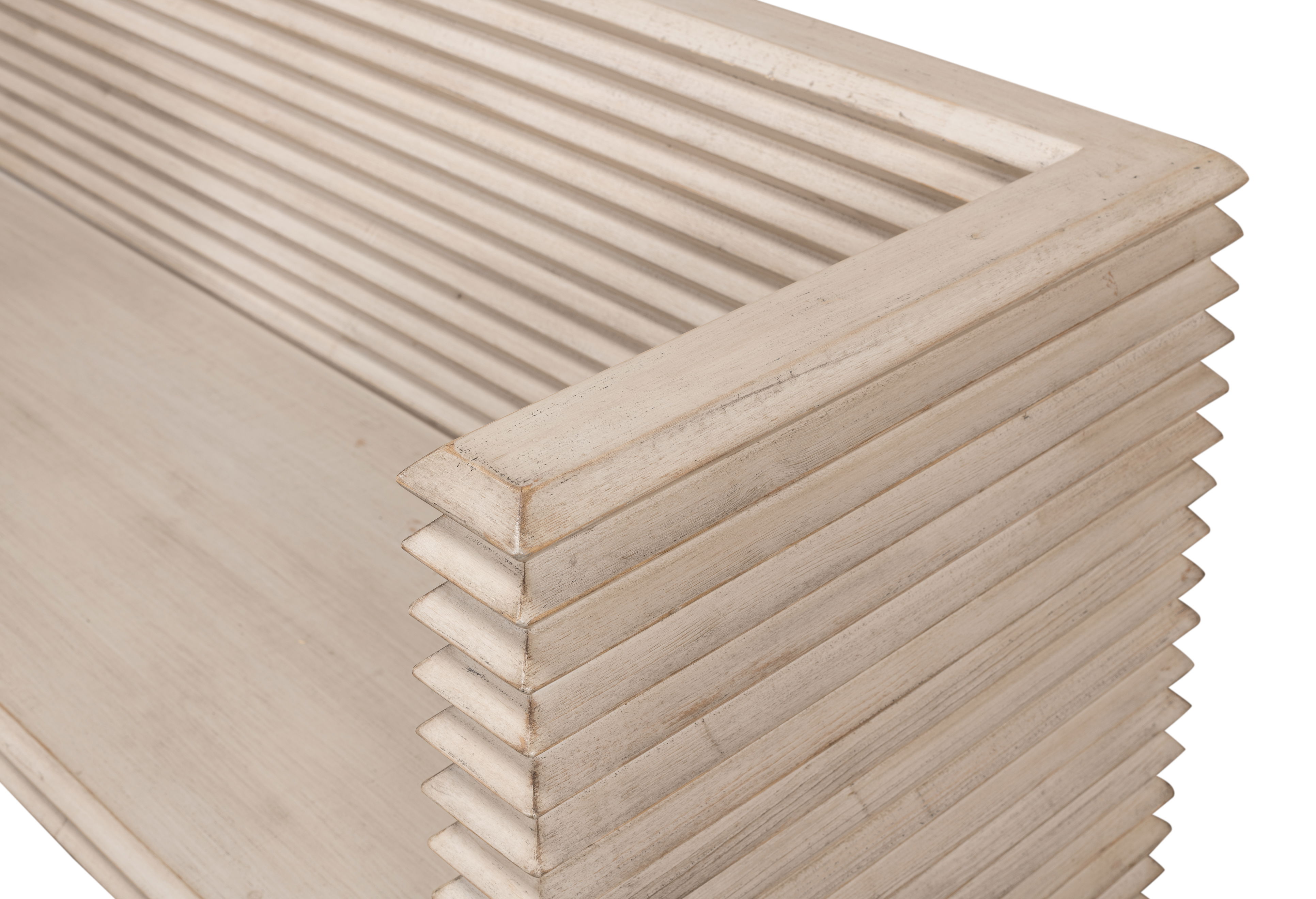 Stacked Bench, Stone Grey large image 