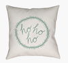 Hohoho Accent Pillow, Decorative Pillow by Surya, 18" length x 18" width thumbnail