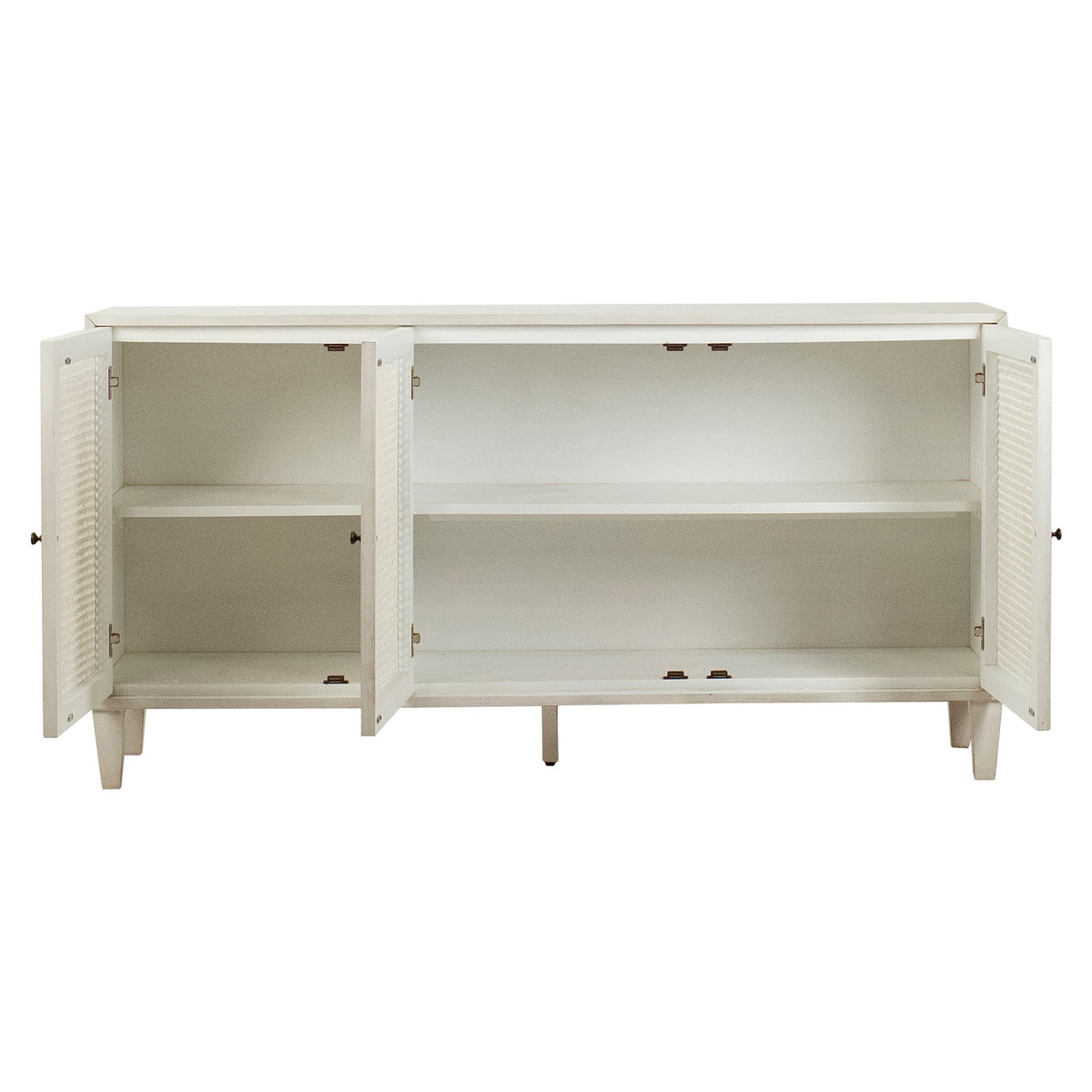 Lugano Sideboard, Sideboards & Buffet by Dovetail, 66" width x 34" height x 18" depth View 4