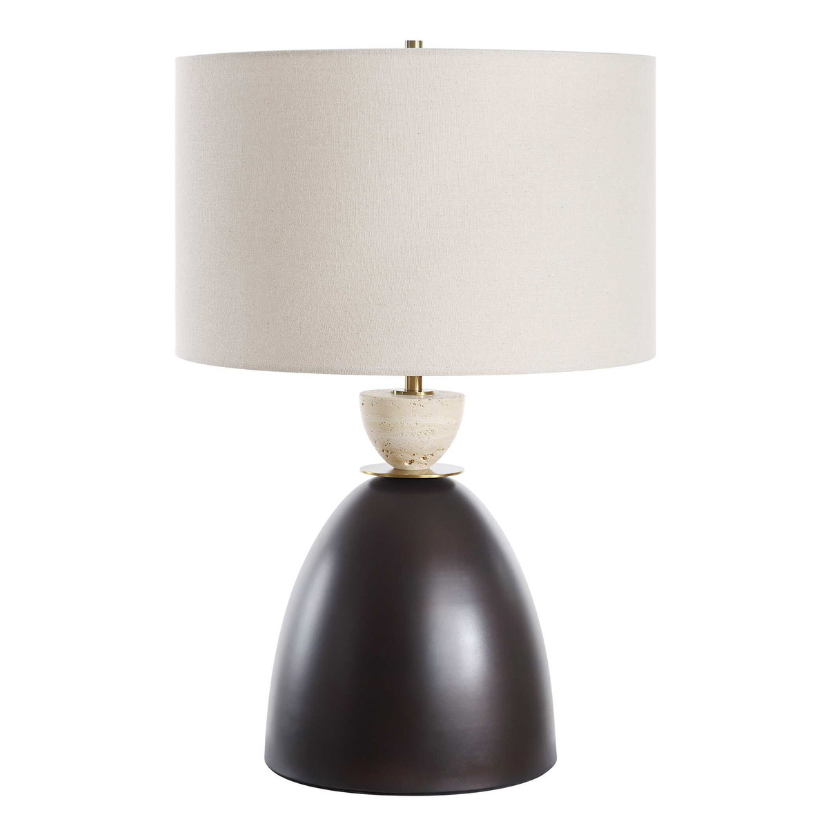 Procida Bronze Table Lamp, by Uttermost, 16" width x 24.5" height x 16" depth View 5