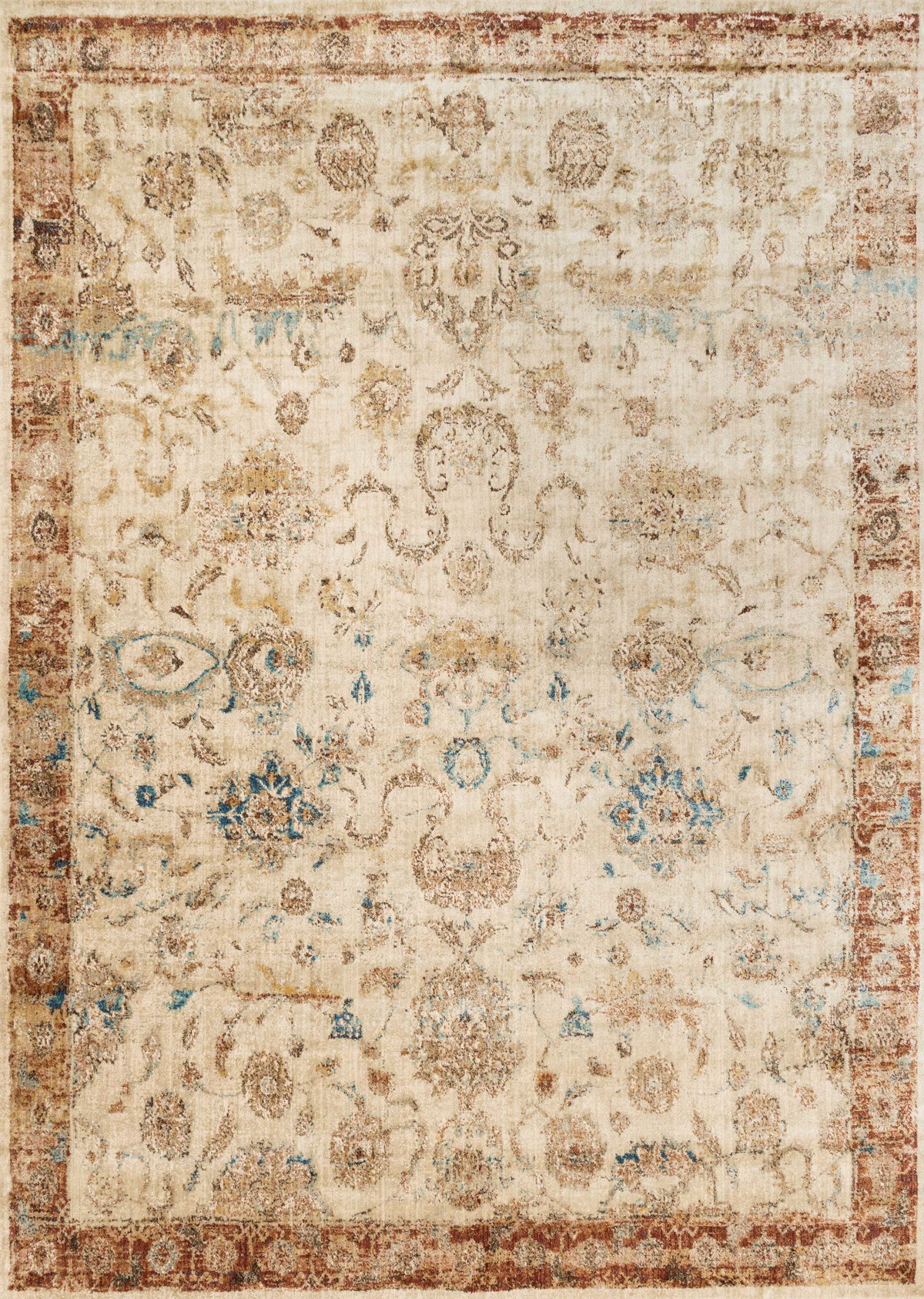 Loloi Anastasia Rug, 5'3" length x 5'3" width View 1