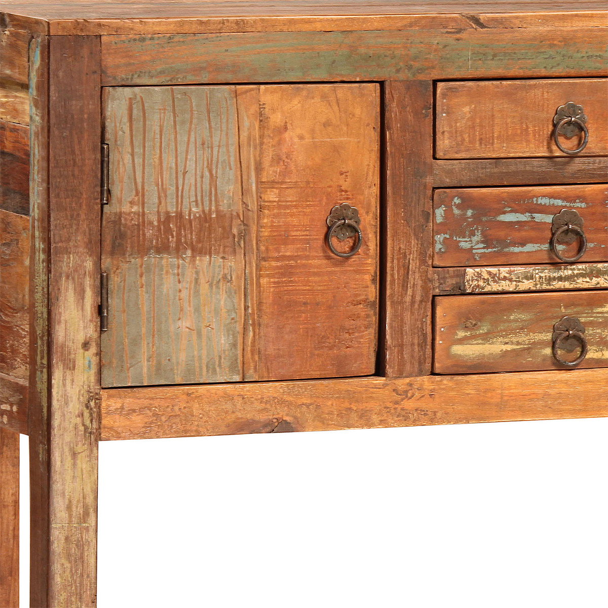 Nantucket Console Table Small, by Dovetail, 40" width x 31" height x 10" depth View 2