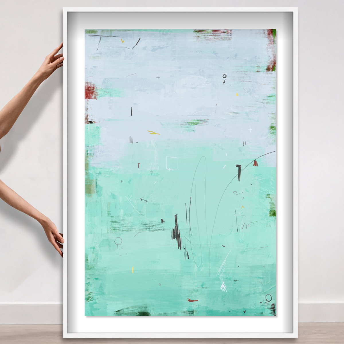 Gradients 4 1 (No Embellishment), Art by Oliver Gal,  20x30 View 5