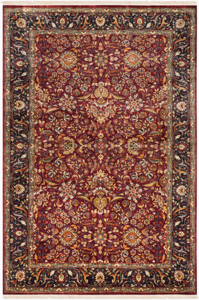 Taj Mahal Handmade Rug, by Surya, 3' length x 2' width