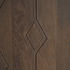 Heera Dark Brown Diamond Motif with Shelf Sideboard, Sideboards & Buffet by Mercana, 71" length x 16.25" width x 32" height thumbnail 11