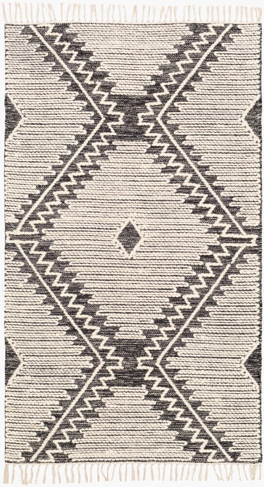 Bedouin Handmade Rug, by Surya, 7'6" length x 5' width