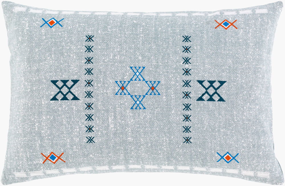 Cactus Silk Lumbar Pillow Poly, Decorative Pillow by Surya, 13" length x 20" width