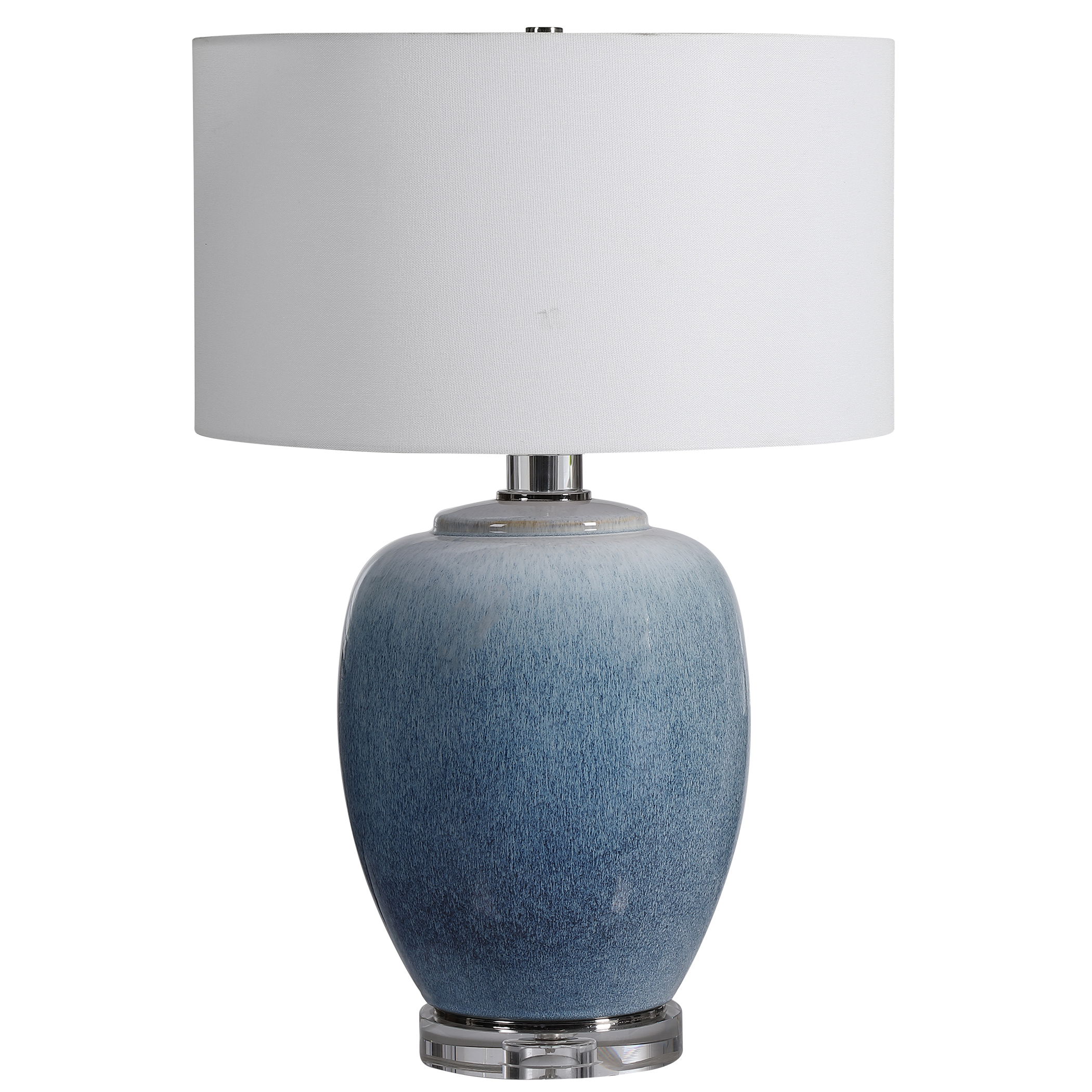 Blue Waters Ceramic Table Lamp large image 