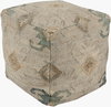 Lenora Pouf, Ottoman by Surya, 18" width x 18" height thumbnail
