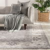 Rivas Hand-Knotted Medallion Gray Area Rug thumbnail 8