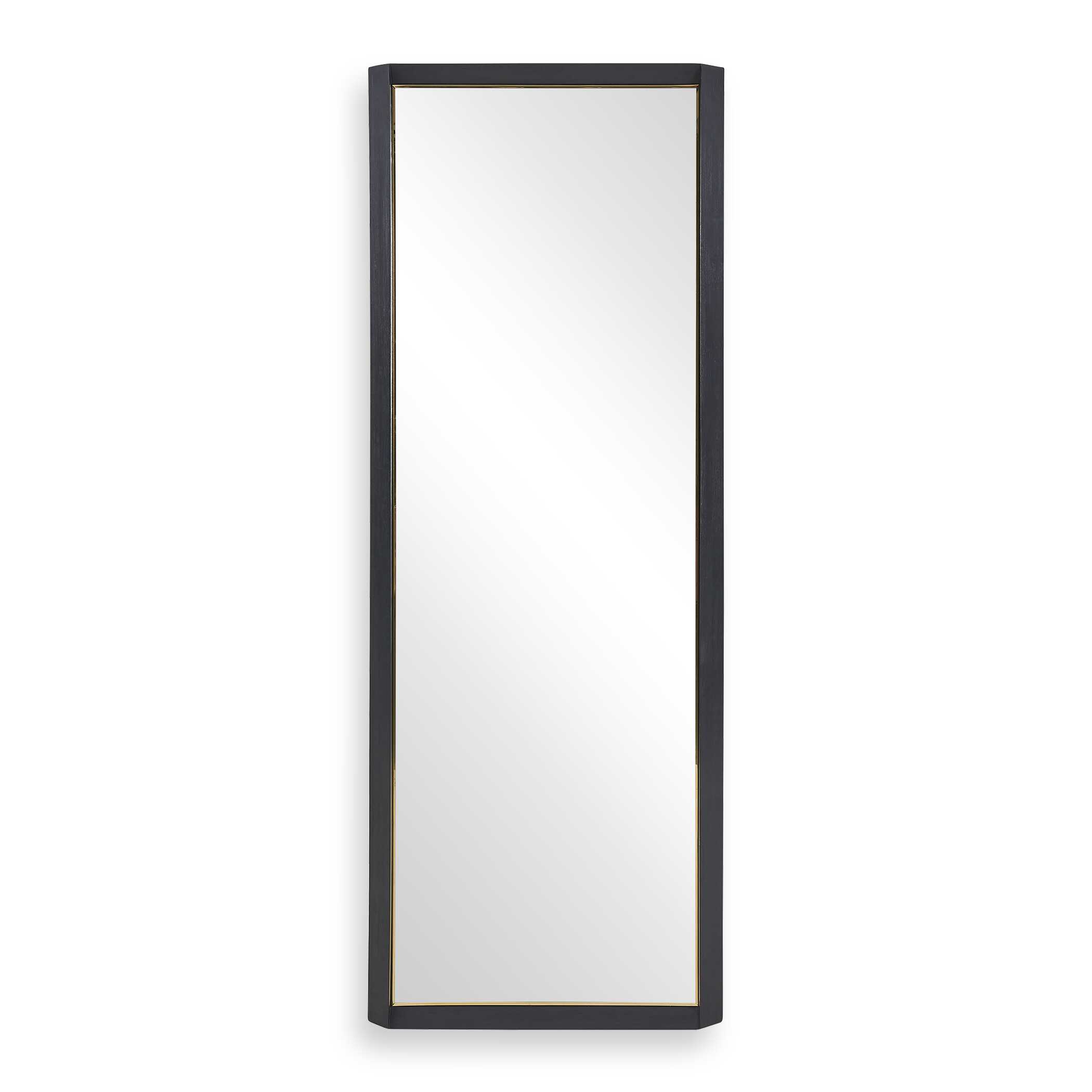 Stenton Tall Wooden Mirror, by Uttermost, 28" width x 76" height x 2" depth View 1