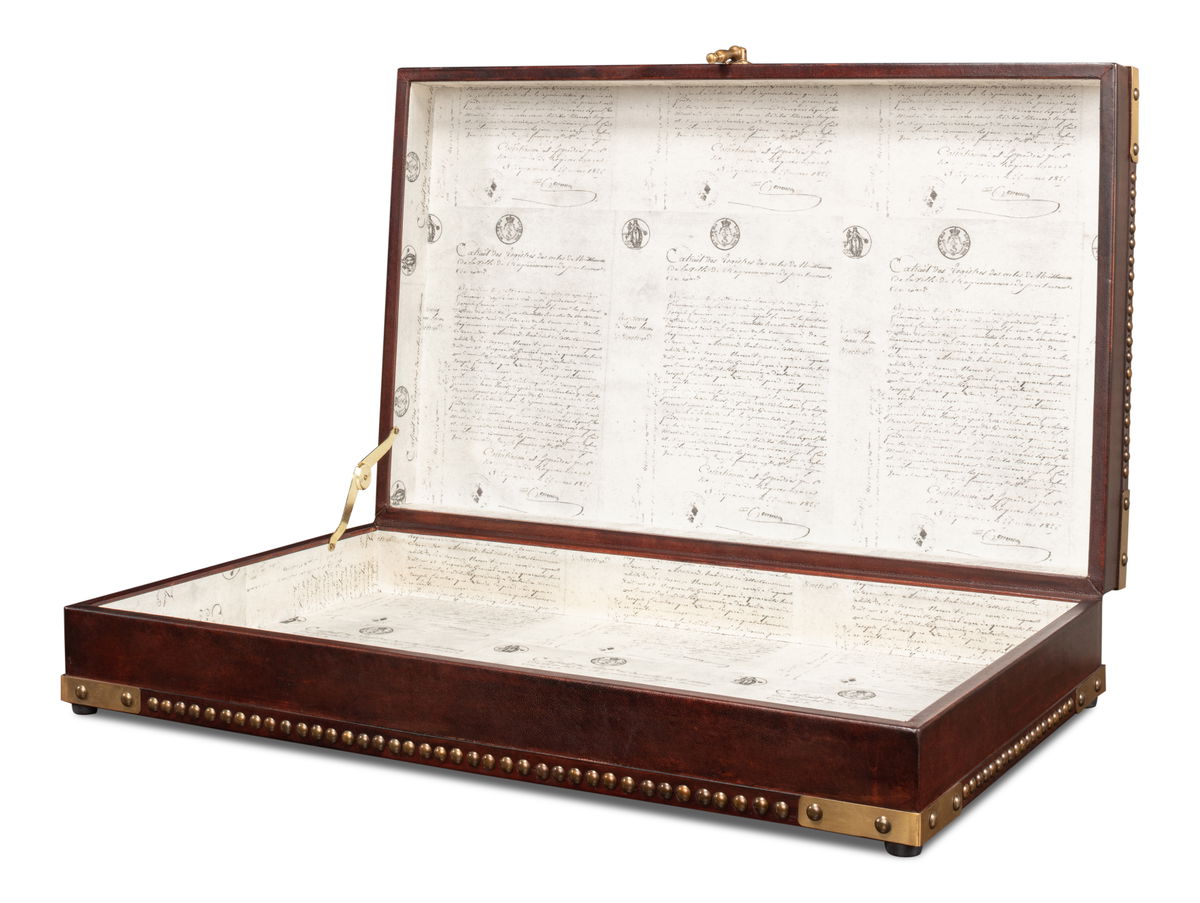 Winchester Box, by Sarreid, 1'4" length x 2'2" width x 5" height View 10