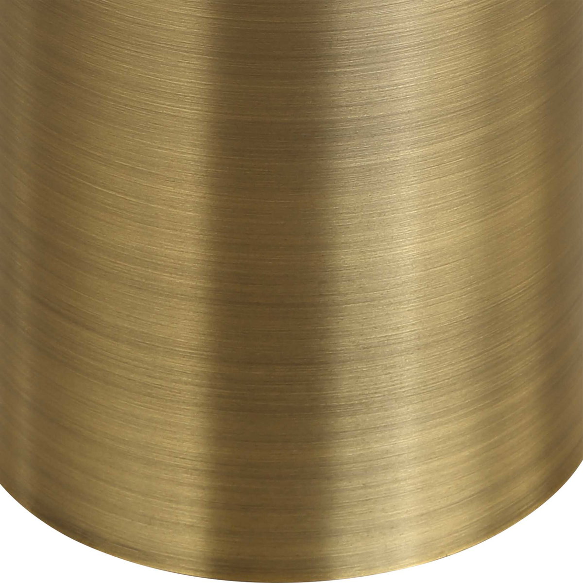 Pascal Brass Drink Table, Side & End Table by Uttermost, 10.25" width x 24.25" height x 10.25" depth View 5