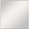 Alexo Gold Square Mirror, by Uttermost, 28.5" width x 28.5" height x 1.25" depth thumbnail 1