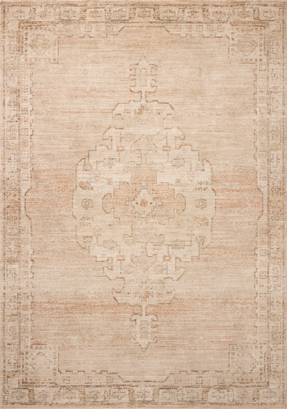 Chris Loves Julia x Loloi Palma Rug, 2'7" length x 7'6" width View 1
