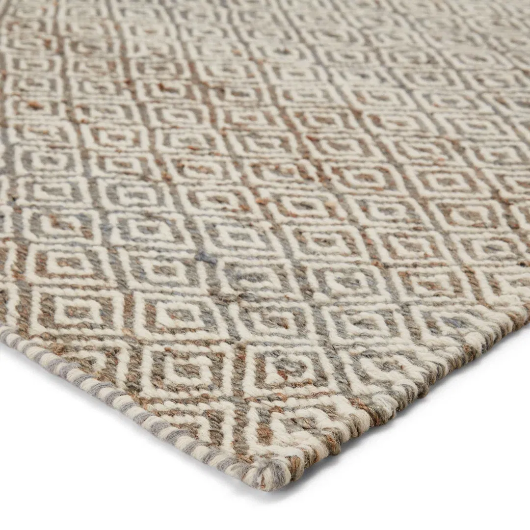 Naturals Ambary Brown Tone-on-Tone Area Rug large image 
