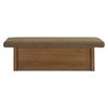 Gemma Storage Bench Taupe, Benche by Moe's Home, 60" width x 18.1" height x 24" depth thumbnail 4