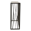 Reed Travertine Console Table, by Uttermost, 36" width x 35" height x 12" depth thumbnail 5