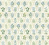 Hawthorne Blue & Green Wallpaper thumbnail 0