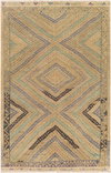 Antique One of a Kind Handmade Rug, by Surya, 9'5" length x 6'2" width thumbnail