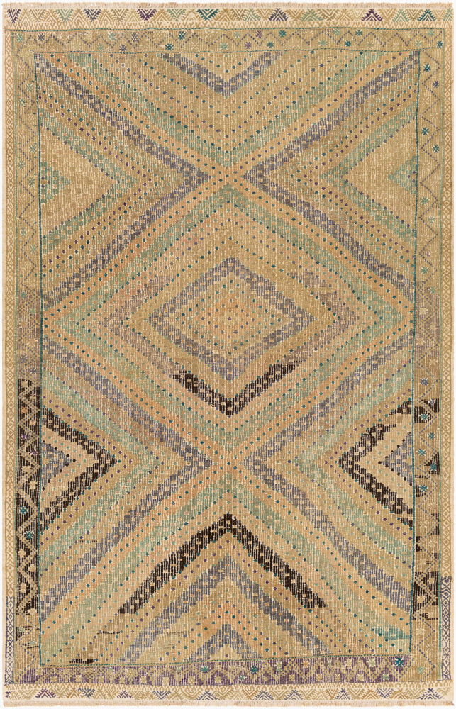 Antique One of a Kind Handmade Rug large image 