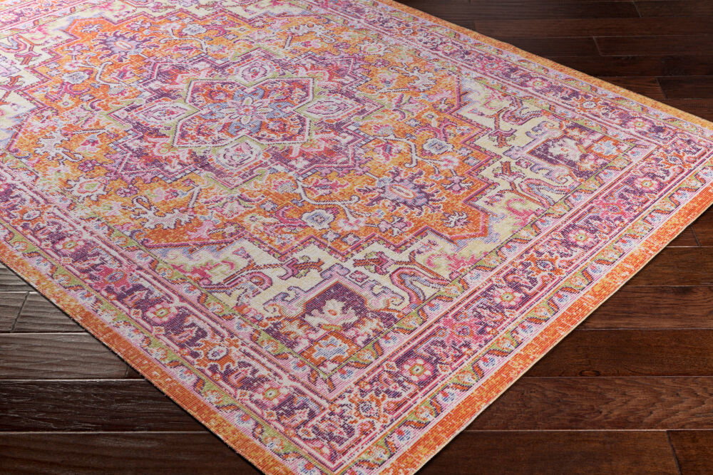Antioch Machine Woven Rug, by Surya, 1'5.32" length x 1'5.72" width