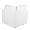 REFUGE SOFA, CORNER, ARCTIC WHITE, Furniture by Uttermost, 37.5" width x 30" height x 37.5" depth thumbnail 6