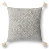Loloi No Name Pillow, Decorative Pillow, 22" length x 22" width thumbnail 1