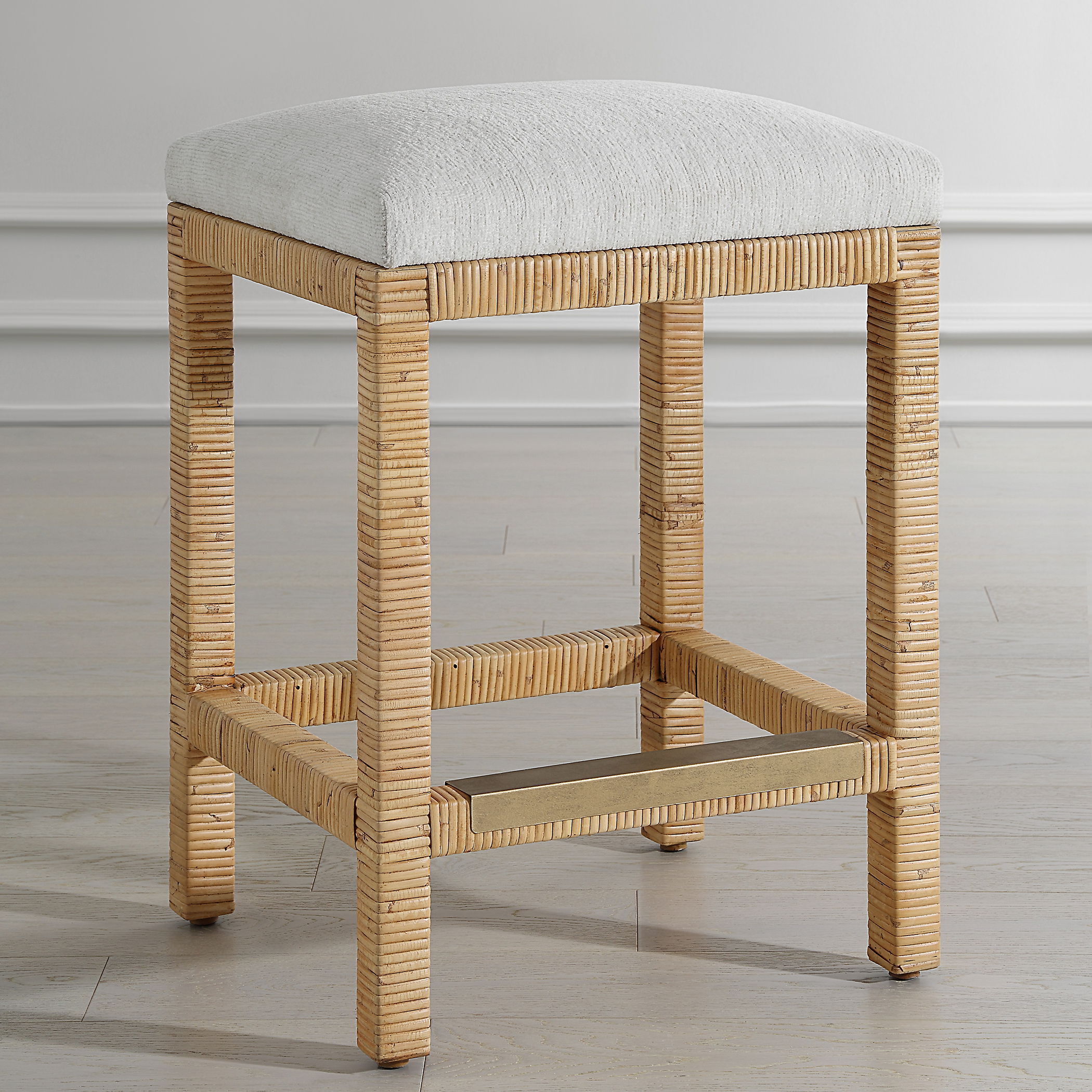 Muriel Rattan Counter Stool large image 