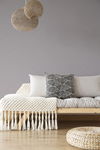 Lavender Grey Swept Chevron Wallpaper thumbnail 2