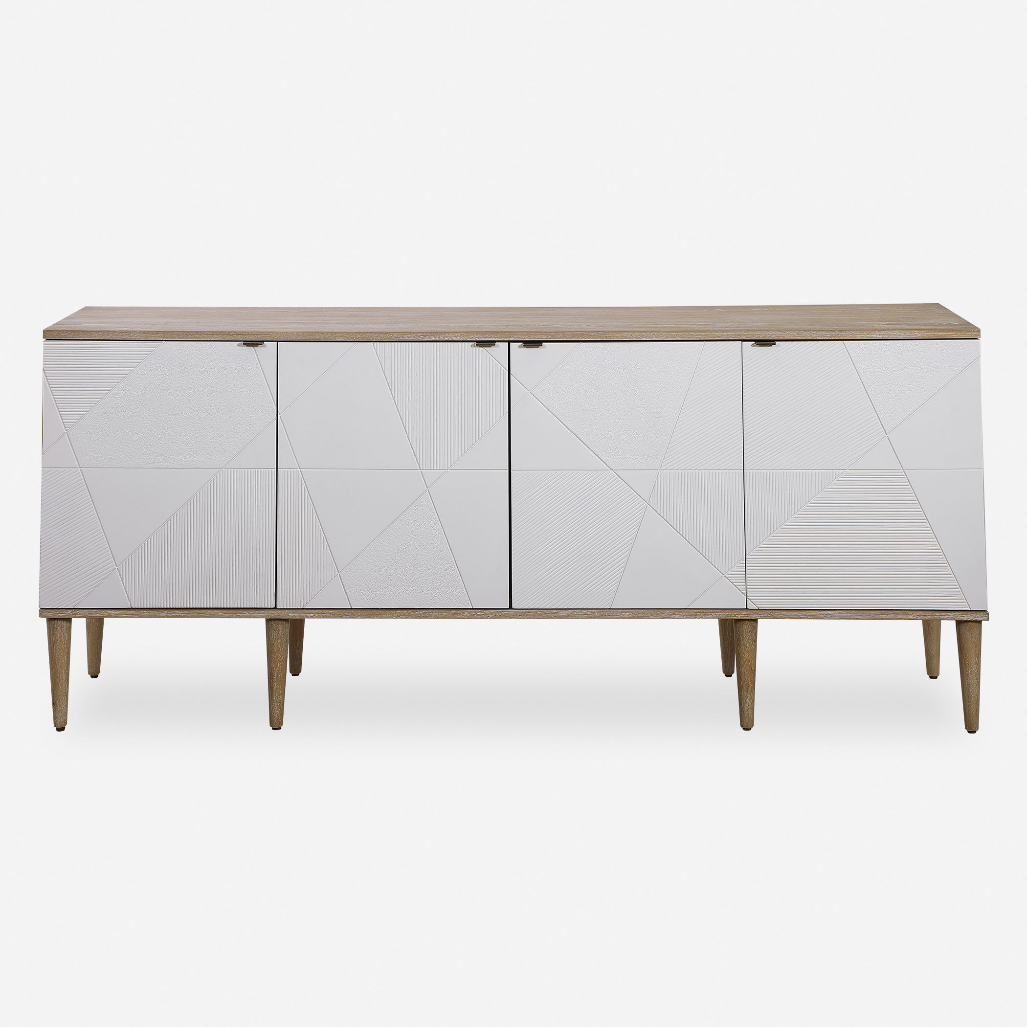 Tightrope 4 Door Modern Sideboard Cabinet large image 