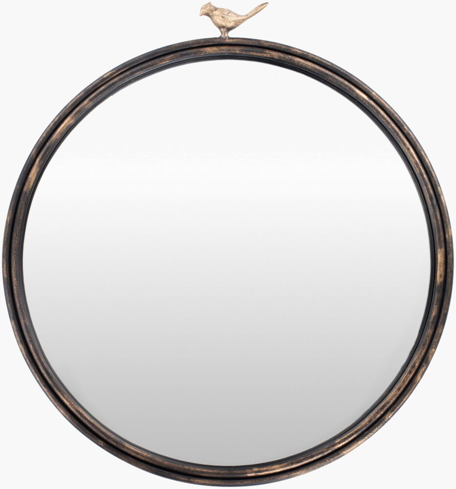 Birdsong Accent Mirror, by Surya, 24" width x 26" height