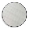Junius Antique White Round Mirror thumbnail 0