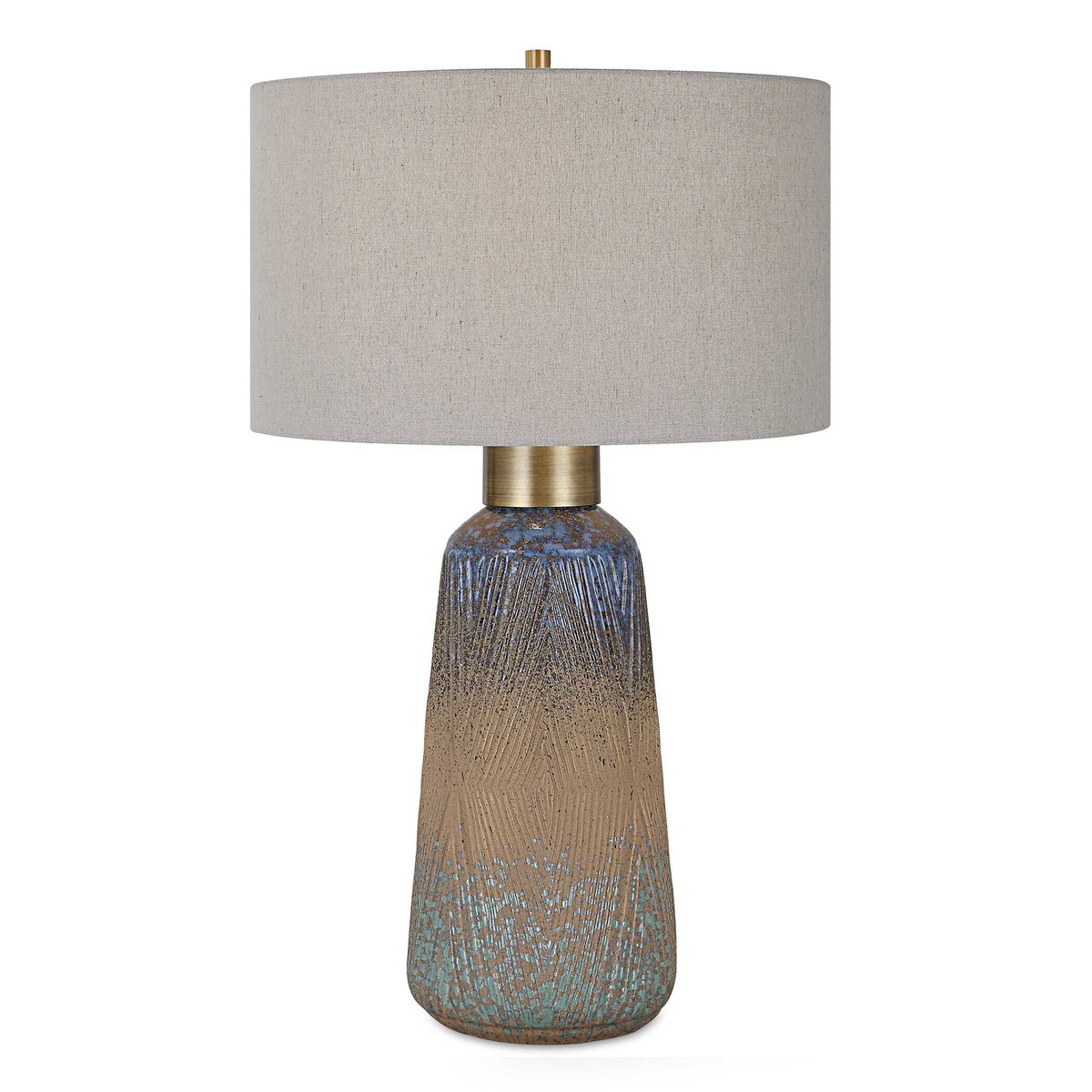 Western Sky Ceramic Table Lamp, by Uttermost, 17" width x 29" height x 17" depth View 1