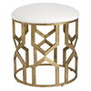 Trellis Geometric Accent Stool thumbnail 0