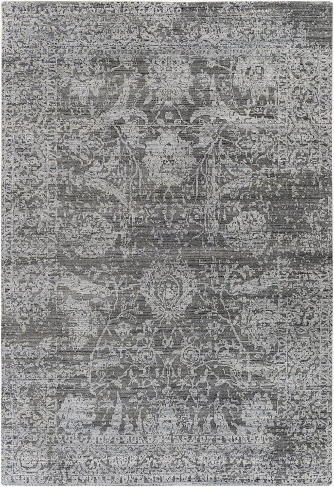 Lucknow Handmade Rug, by Surya, 9' length x 6' width