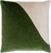 Cotton Velvet Accent Pillow Poly, Decorative Pillow by Surya, 22" length x 22" width thumbnail