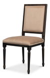 Square Back Side Chair,Nero,Toffee thumbnail 0
