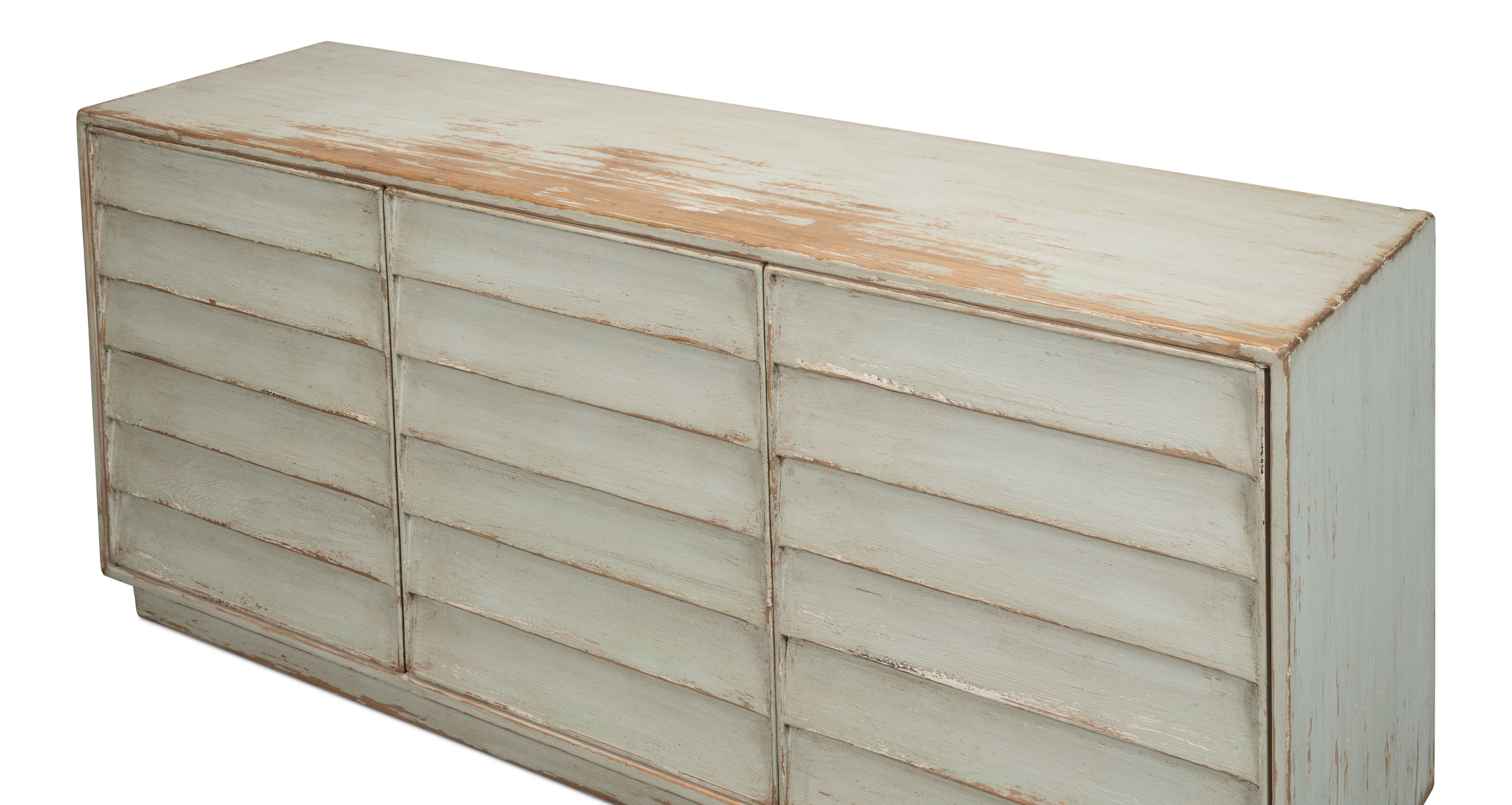 Louvered Sideboard, Sage large image 