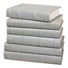 Books, Set Of 12, Antique Grey, Decor by Sarreid, 7" length x 1" width x 5" height thumbnail 5