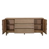 Margaux Side Board Natural, Sideboards & Buffet by Dovetail, 71" width x 33" height x 17.2" depth thumbnail 5