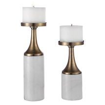 Online Designer Hallway/Entry Castiel Marble Candleholders, Set/2