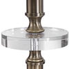 Maud Aged Black Floor Lamp thumbnail 4
